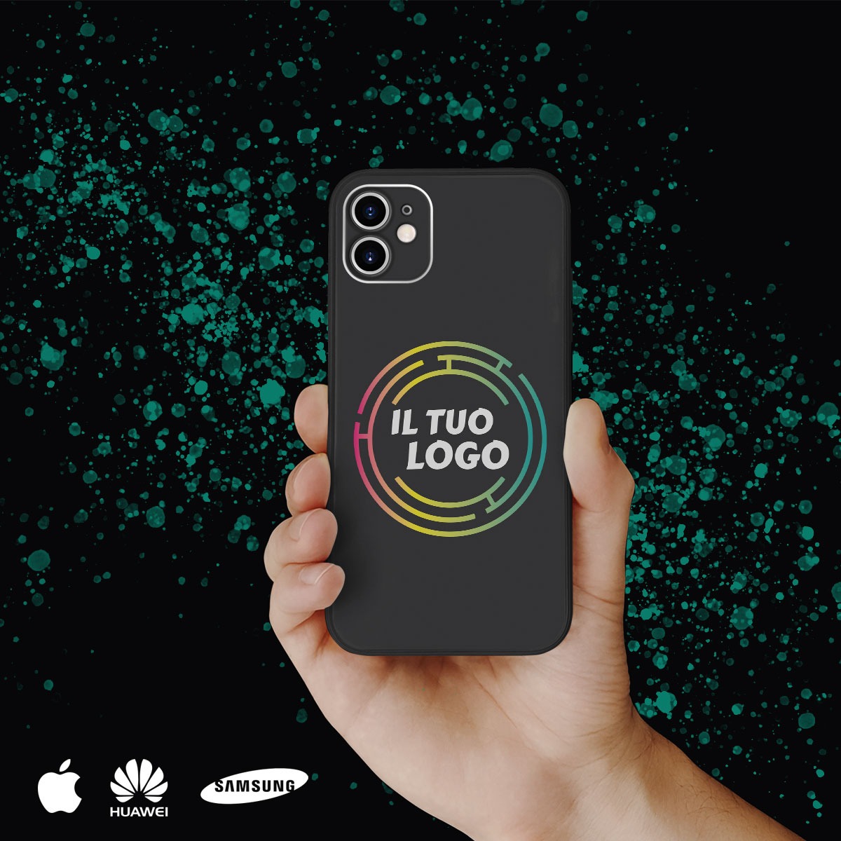 Cover smartphone personalizzata con logo